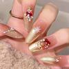 Wearable Sweet Cute High-End Handmade Nail Art Tips False Nails 