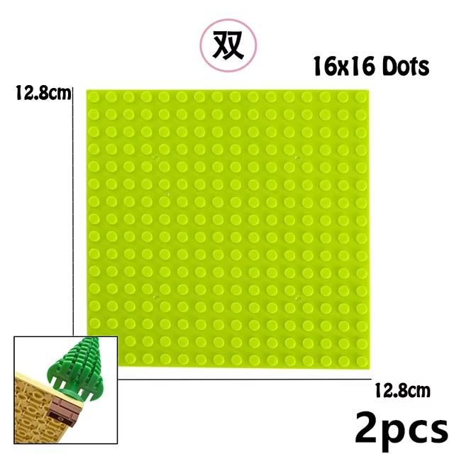 Double-sided 32x16 32x32 Dots Base Plate Classic Small Bricks Baseplates Building Blocks Compatible brand Construction kids toys