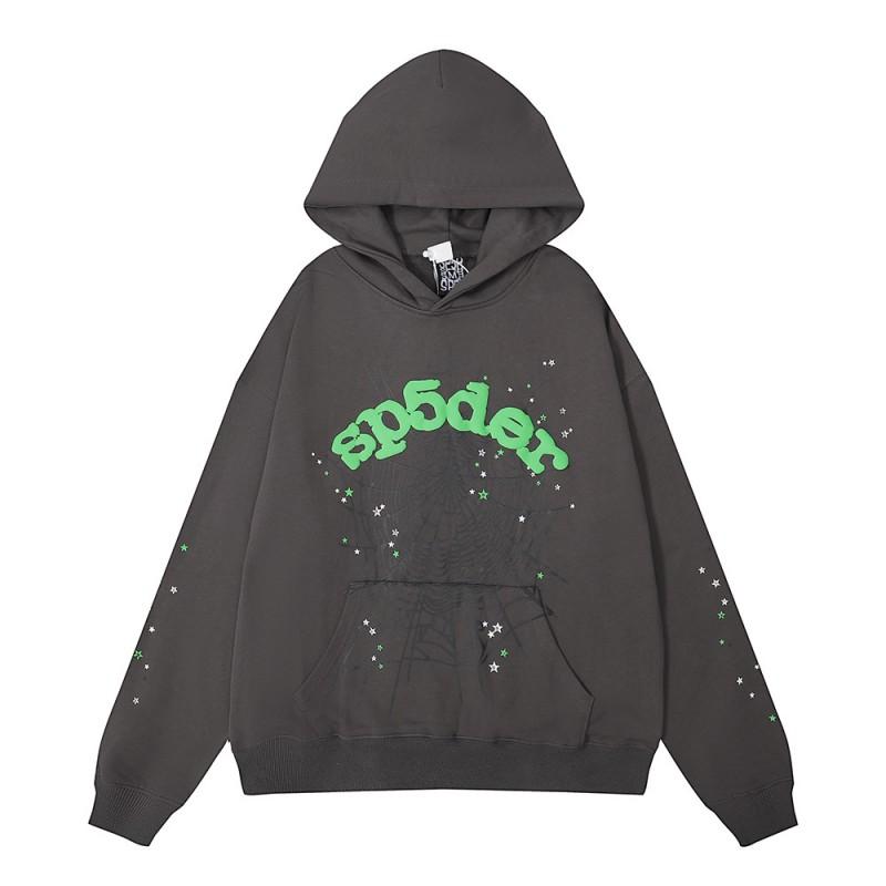 Sp5der Hip Hop Style Puff Print