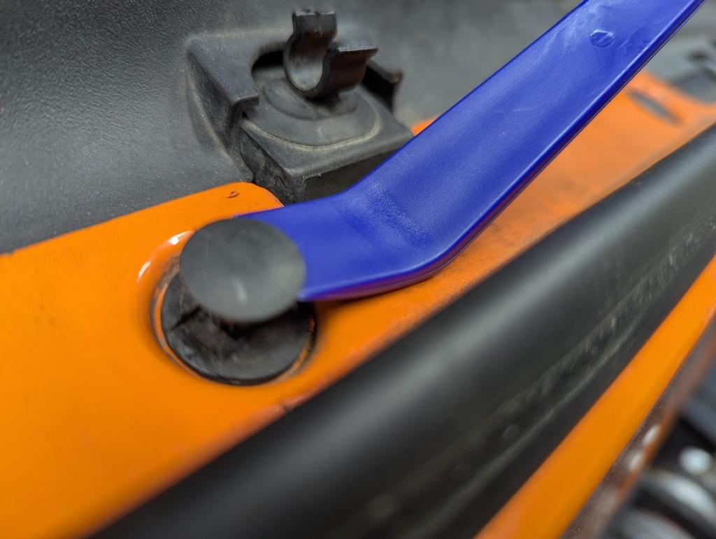 powseed Resin Panel Removal Set of 4 + Clip Clamp Tool, Set of 5,