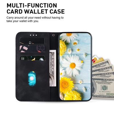For Xiaomi Redmi Note 13 Pro+ 5G Wallet Case Flower Magnetic Leather Folio Phone Cover