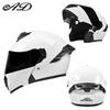 Capacete de Moto Masculino Personalidade Total Quatro Estações Veículo Elétrico Segurança Com Grande Spoiler Exposto