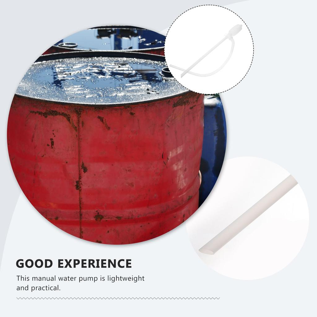 High Flow Plastic Oil Extractor Manual Oil Pump Siphon Pump For Kerosene Pump Fuel Transfer Pump Gasoline Pump Engines Engine
