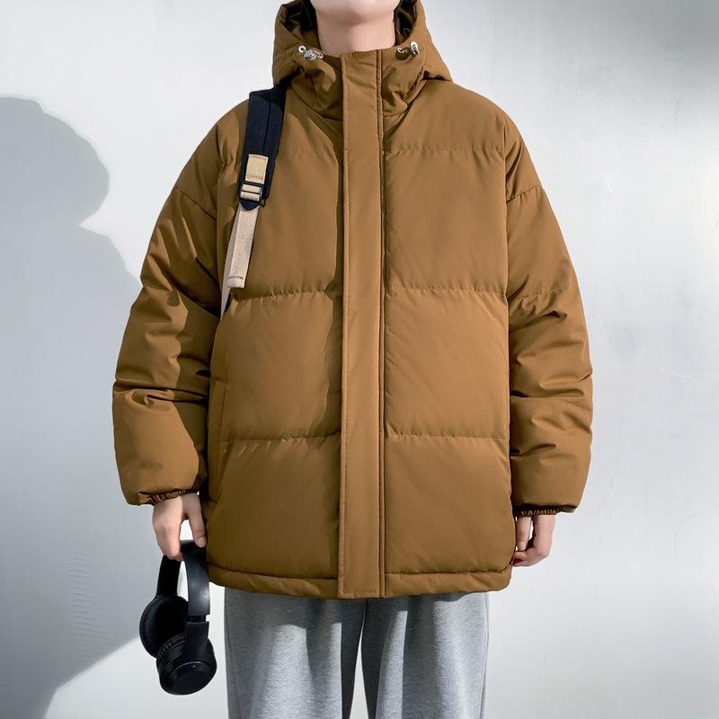 Cotton Clothing Men and Women with The Same Paragraph Winter Loose Hooded Cotton Jacket Thickened Casual Cotton Jacket Couples Jacket