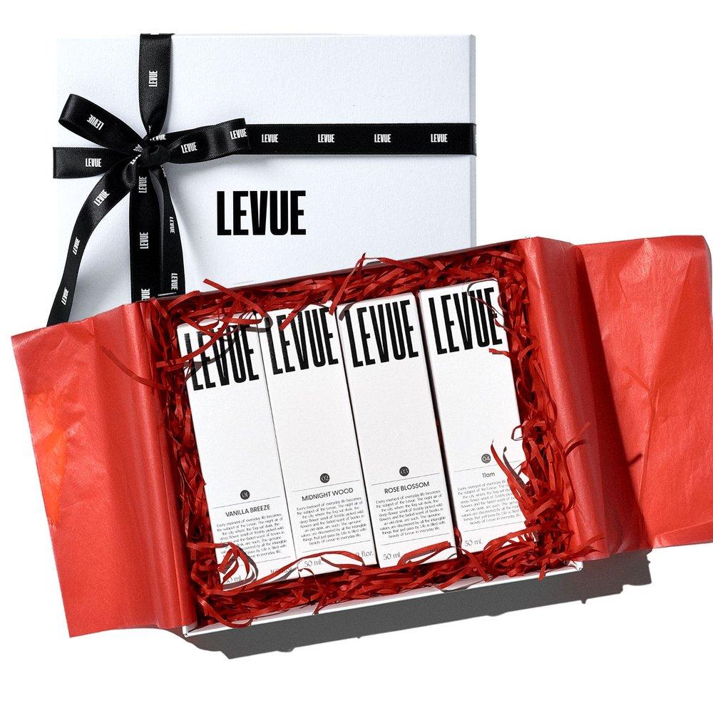 Levue Perfume Hand Cream 50ml 4-Piece Gift Set
