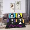 Floyded Rock Me Pinks  Blanket Quality Soft  Throw Blanket Winter Decorative Living Room Graphic Bedspread