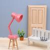 LED Lamp 360° Rotating Doll Accessories Toy Furniture Dollhouse Table Light Mini Reading Lighting