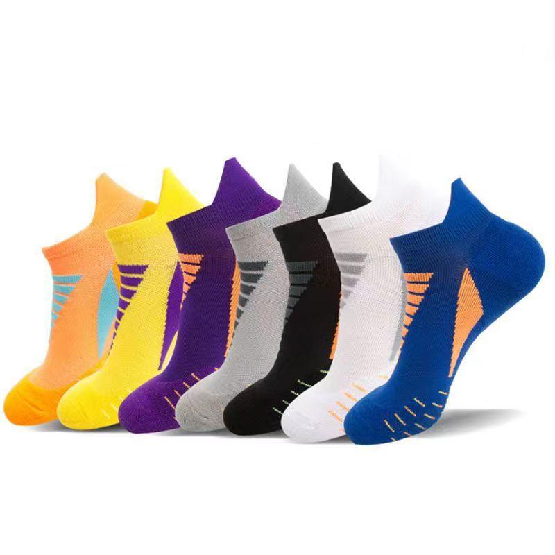 Men and Women Summer Thin Professional Outdoor Fitness Running Sports Fast Dry Breathable Boat Socks