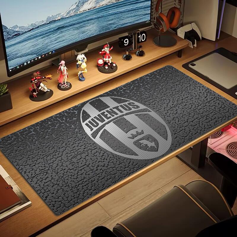 Juventus Football Club4 Print Cushion Non-slip Laptop Tablet Big Mousepad XXL Mat Mini PC Playmat With Lock edge