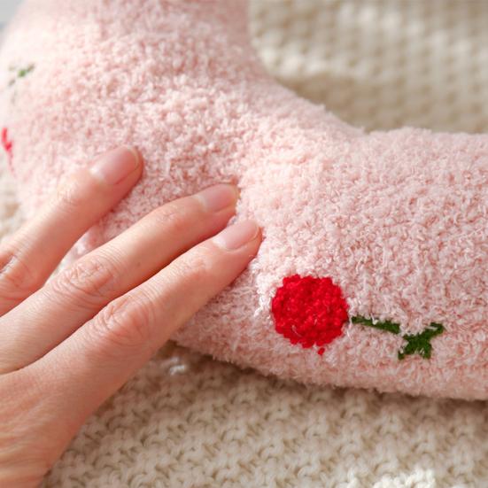 Dog Pillow Cozy Lovely Soft Protecting Cervical Spine Comfortable Touch Sleeping Cloth Cat