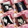 T-Tomie Anime Kissenbezug Musterbedruckter Kissenbezug für Wohnzimmer Sofa Kissenbezug & Schlafzimmer Dekoration