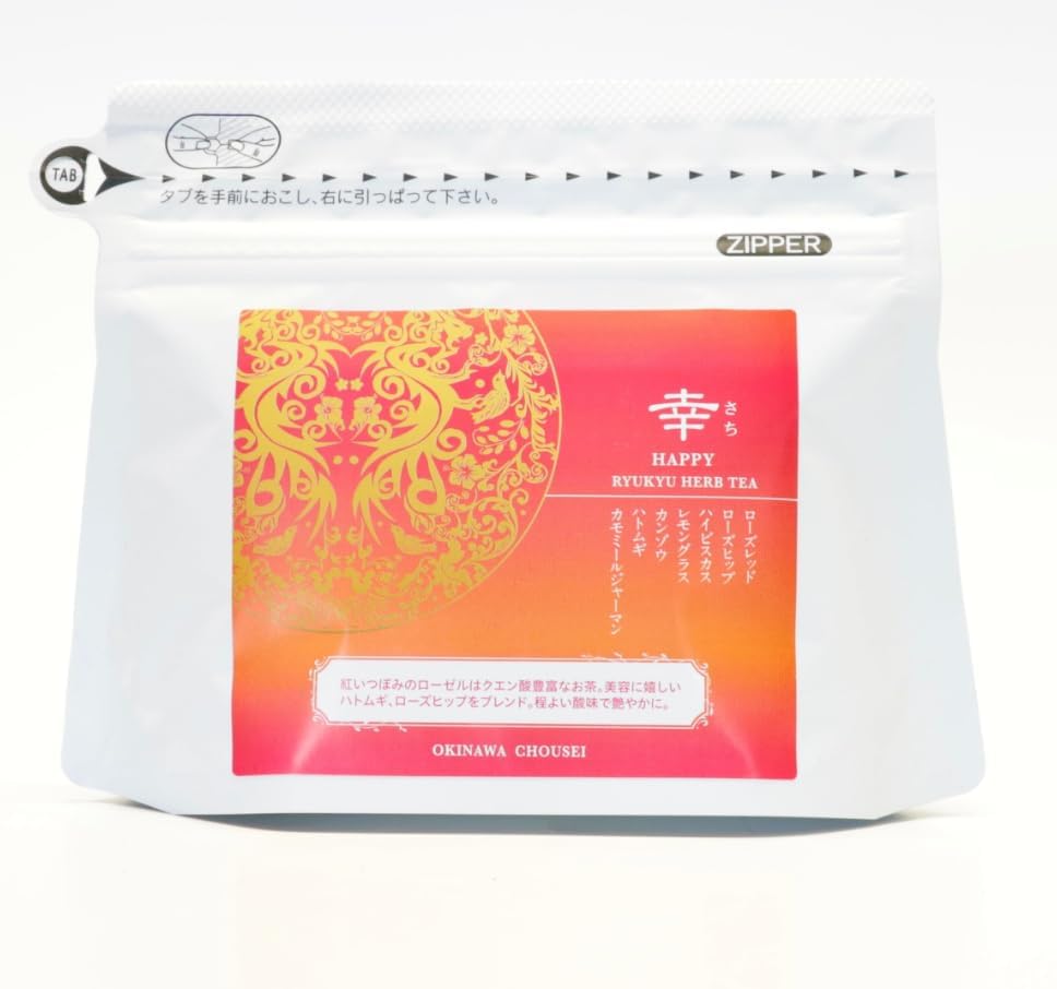 

Ryukyu Herbal Tea HAPPY 2g 10 packets x 4