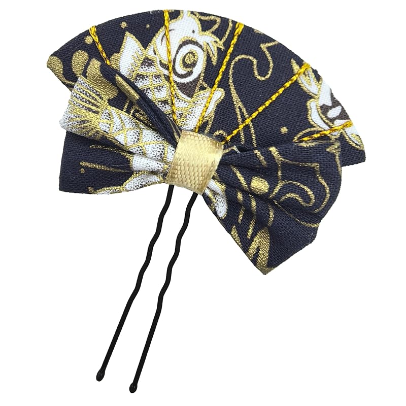 

[JZOON] Shichigosan hair ornament Tsumami work ribbon bow knot cherry blossom design cute coming-of-age ceremony yukata Hakama kimono For furisode