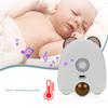 Voice Intercom Baby Monitor 2.4Ghz Wireless Long Range  Audio Sender Reciever Lullaby Temperature Display Nanny Cam V50