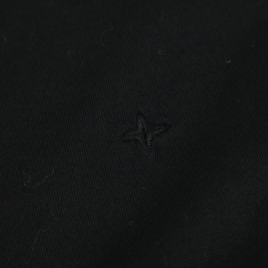 STONE ISLAND 661523765 One-point embroidery long sleeve tops M blackUsed