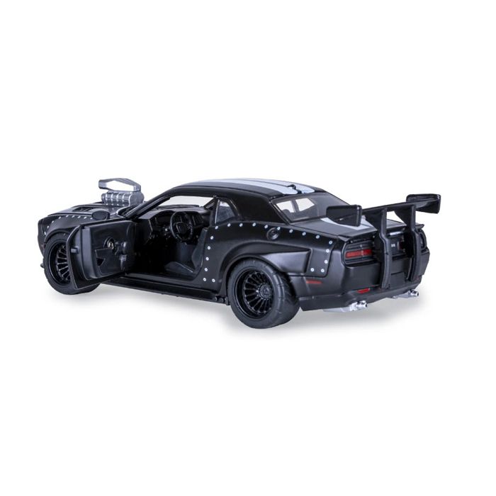 Dodge Challenger SRT Jailbreak miniature 1:36 noire 2en1