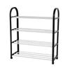 Plastic   Aluminum Metal Standing Shoe Rack   Shoes Storage Shelf Home   3 Tiers