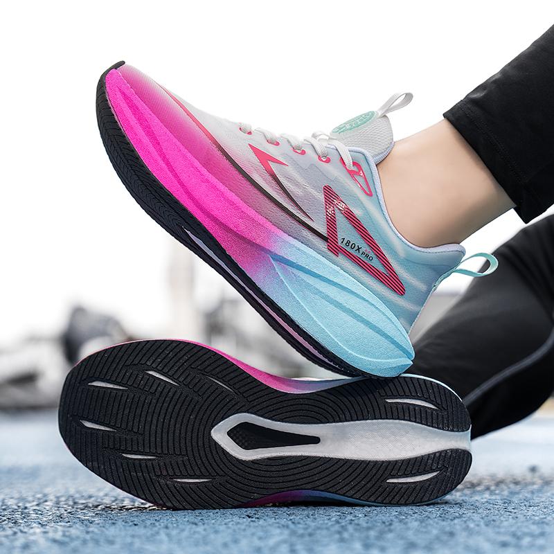 Marathon Men'S Sneakers Casual Carbon Board Speciality Sports Running Shoes Men Lightweight Women'S Athletic Nonskid Sneaker Men