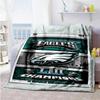 Philadelphia Eagles Customize Your Name Blanket Throw Personalized Blanket Durable Comfort Perfect For Nap Living Room Office Livingroom