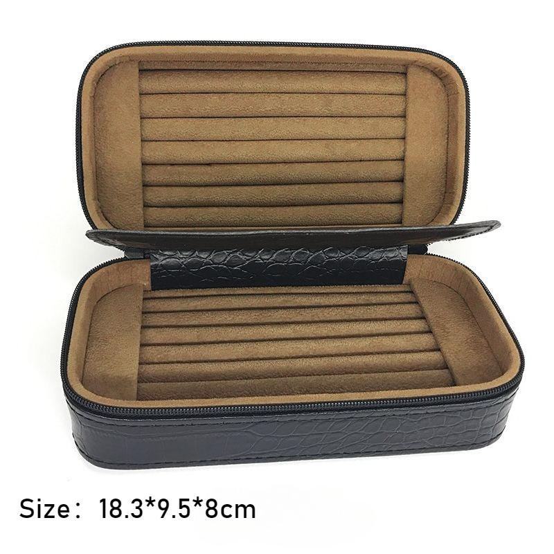 

Portable Jewelry Storage Box Large Capacity Ring Organizer Case Bracelet Earrings Showcase Boxes Household Trinket Protect Cases