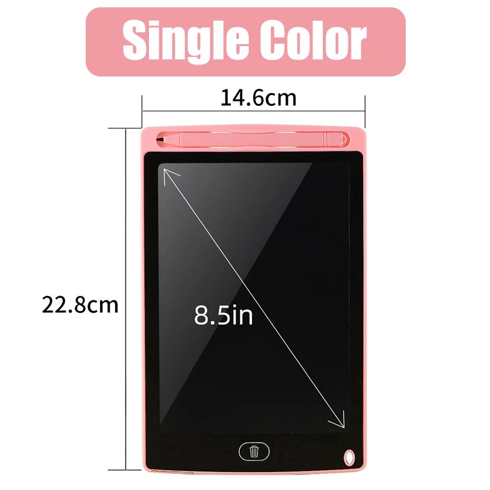 

8.5/10/12 Inch LCD Writing Tablet Drawing Plate Graffiti Sketchpad Mgaic Erasable Handwriting Pad Playthings designed for Children Boys Girls Gifts