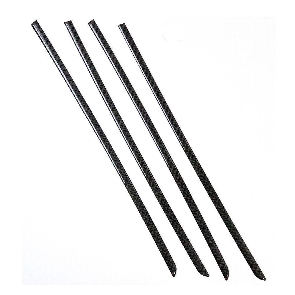 4Pcs Carbon Fiber Door Strip Cover Trim For Dodge Journey 2009-2010 SXT SE