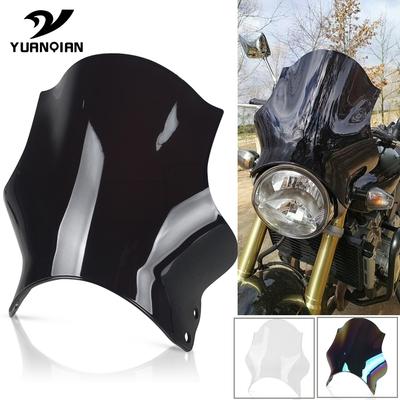 For Honda CB400 CB600 CB750 CB900 CB919 CB250 Hornet Motorcycle Windscreen Windshield Deflector Protector VMAX 1200