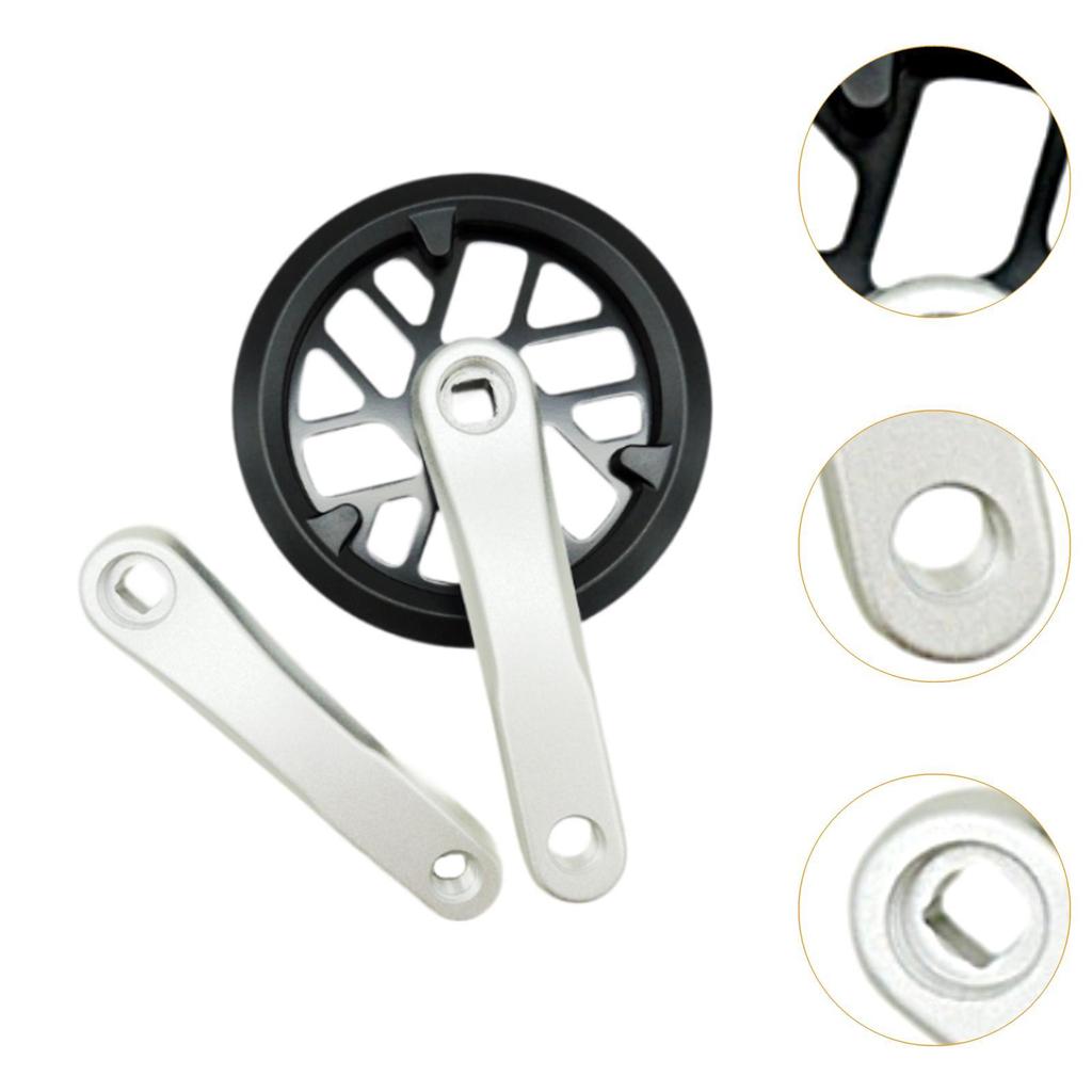 Crankset, Crank Arm Set, 32-tooth Chainring, Square Taper Crankset for