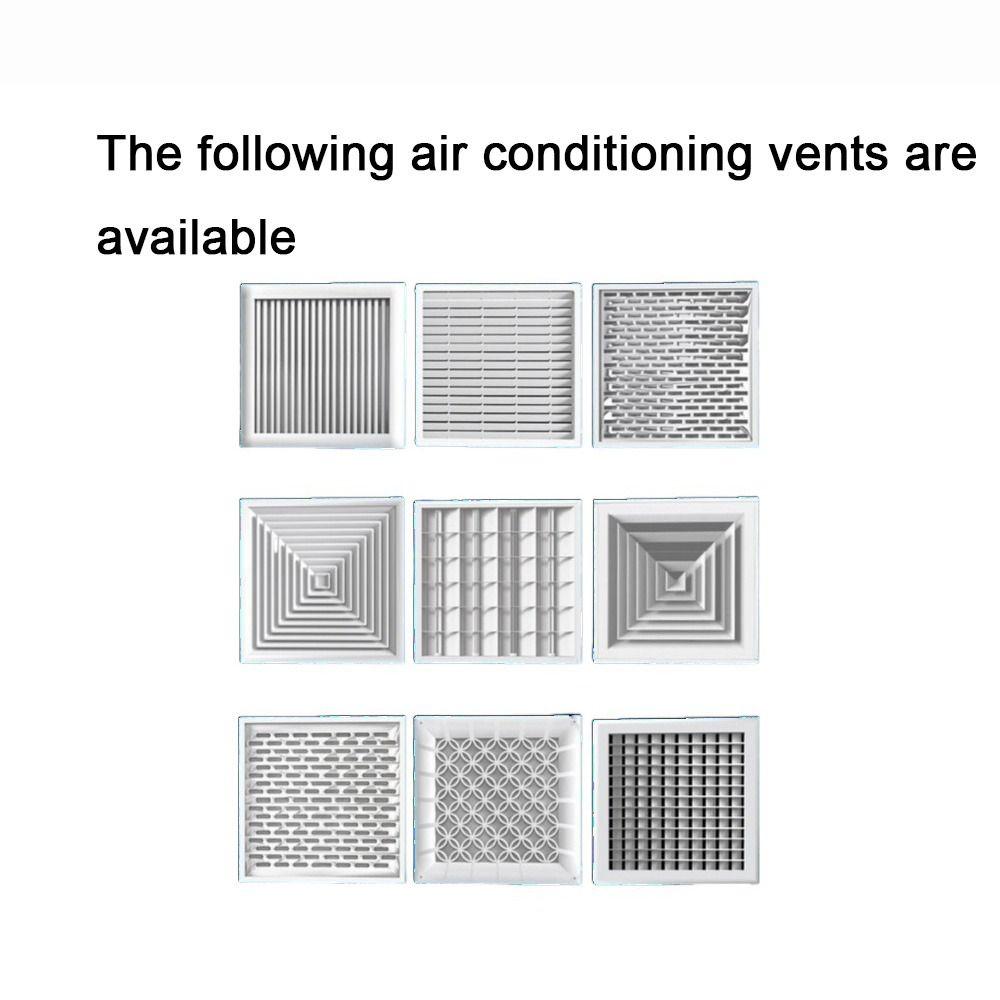 Anti Straight Blow Central Air Conditioning Windshield Square Outlet Wind Plate  Office