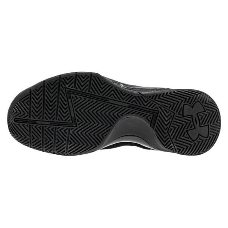 Under Armour Curry 1 Lux Mid Black Suede 1298701-001