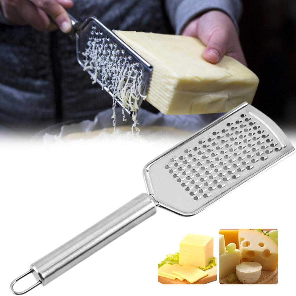 Stainless Steel Cheese Grater Ginger Shredder Kitchen Tool Silver