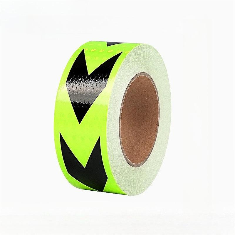 Glow Tape Car Reflective Tape Safety Warning Sticker Traffic Reflector Tape Anti Slip Traction Sticker Non-slip Tape for Stairs