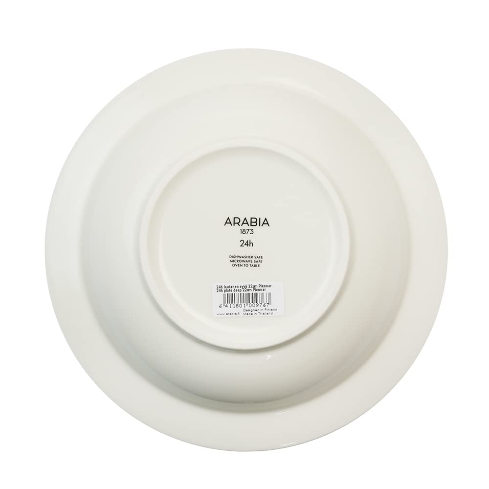 ARABIA 24h Piennar Plate, Deep, 22cm, Blue [Parallel Import]