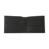 Emporio Armani Classic Short Simple Foldable Multi-Card Leather Three-In-One Wallet Men wallet Black Y4R167-Y068E-80001