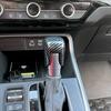 ABS Carbon fiber Gear Shift Knob Cover Trim For Honda HR-V HRV