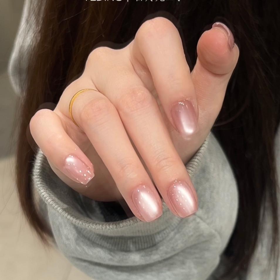 

30-Color Nude Cat Eye Gel Nail Polish Set - Moonlight Series 2025