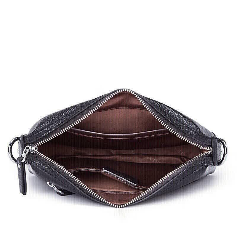 BOSTANTEN Men's Leather Crossbody Shoulder Bag
