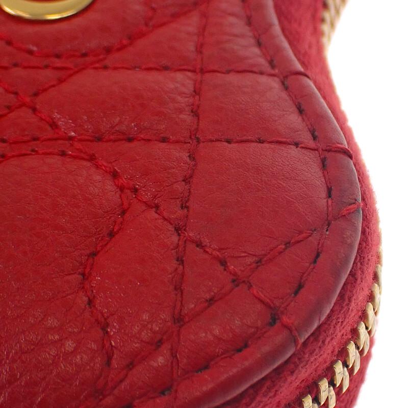 Dior  S5097UNID_M61R Shoulder Bag Red Calfskin Women