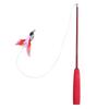 Interactive Cat Teaser Wands 3-section Stick Teaser Durable Catcher Teaser Rod  Cat Accesorios