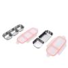 2pcs Lunch Container 700ML 600ML Leak Proof Stainless Steel Dishwasher Safe Lunch Storage Box with Compartments for