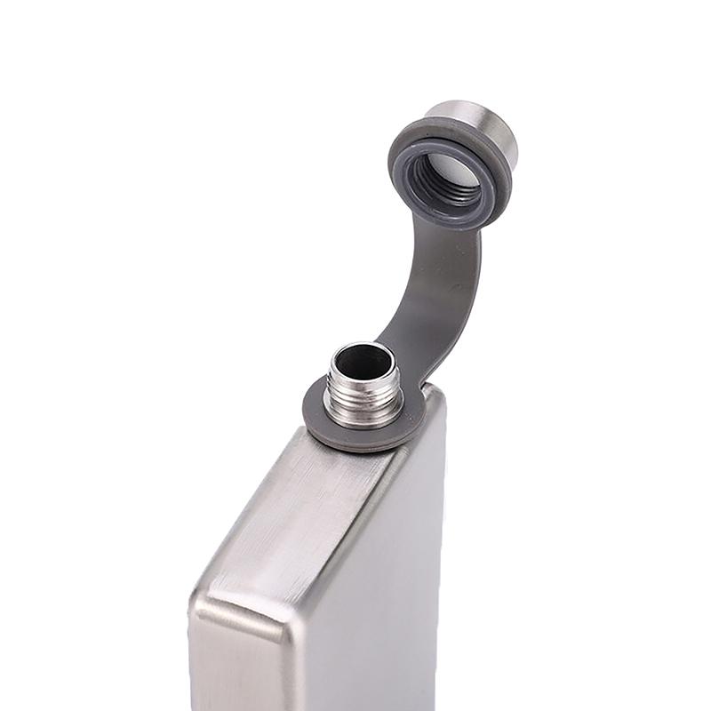 9oz Premium Tragbare Weinflasche Edelstahl Flachmann Kreative Flache Outdoor Spirituosenflasche Auslaufsicher Whiskey Flachmann