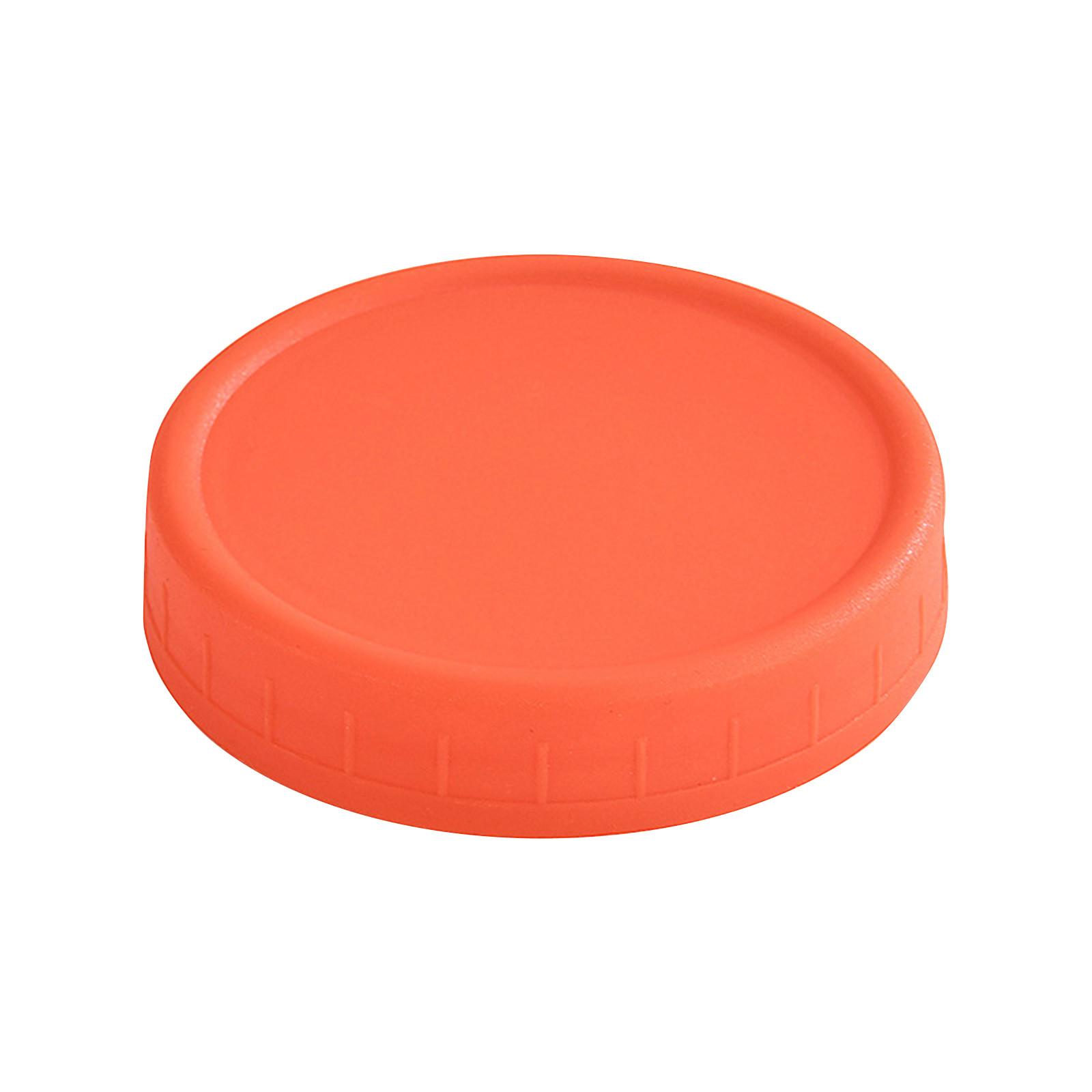 

Jars Lids Unlined Ribbed Plastic Cup Lids Leakproof Storage Bottle Lids For Regular Mouth Jars M