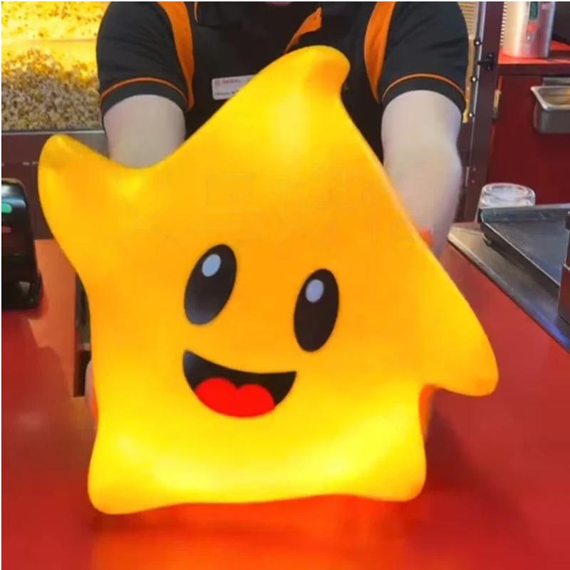 High Quality Version Popcorn Bucket Anime Figure Dinosaur And Star Model Storage Container Figure Candy Jar Collectible Toy Gift