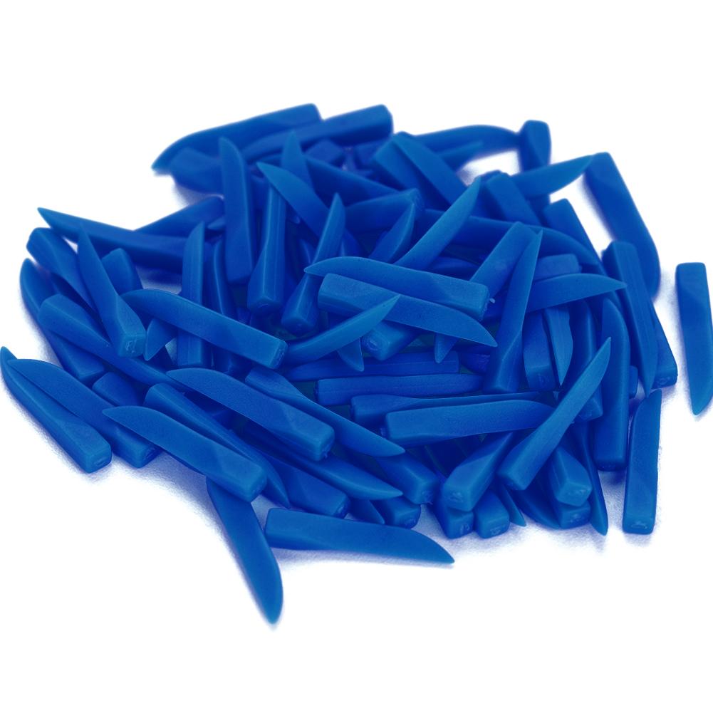 100pcs Dental Disposable Teeth Diastema Wedges Dental Filling Tool Supply  #Blue
