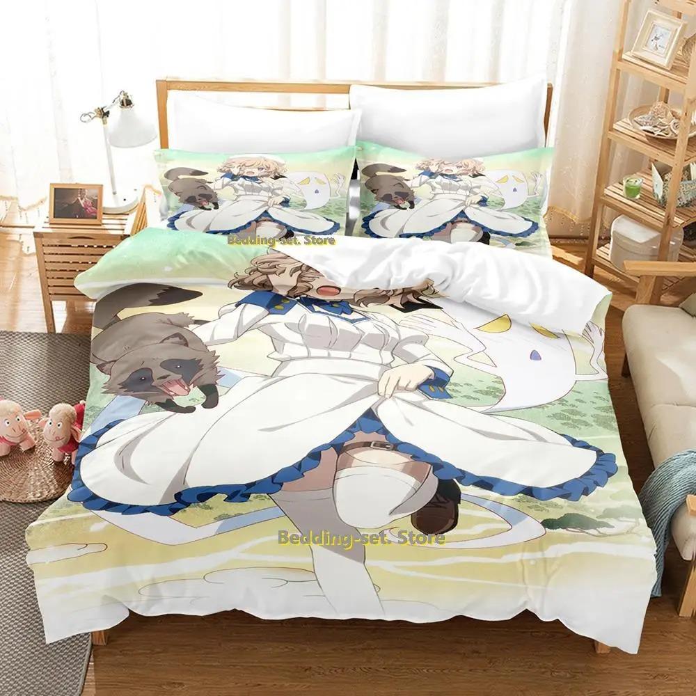 Iwanaga Kotoko Bedding Set Single Twin Full Queen King Size Bed Set Adult Kid Bedroom Duvetcover Sets Anime Parure De Lit Bed