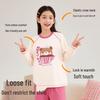 Girls' Soft Cotton Pajama Set - Warm Autumn/Winter Long Johns and Home Wear.