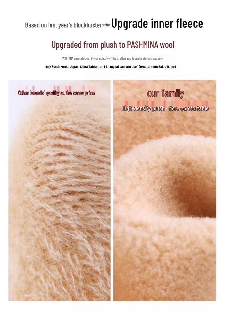 Waterlight High Waist Fleece-Lined Nude Stockings for Women - Thick, Natural Flesh Color Pantyhose for Spring, Autumn, Winter