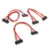 30/50Cm Sas To Sata Sff-8482 Sas 29 Pin To Sata 22Pin Hard Disk Drive Raid Extension Cable With 15 Pin Sata Power Port