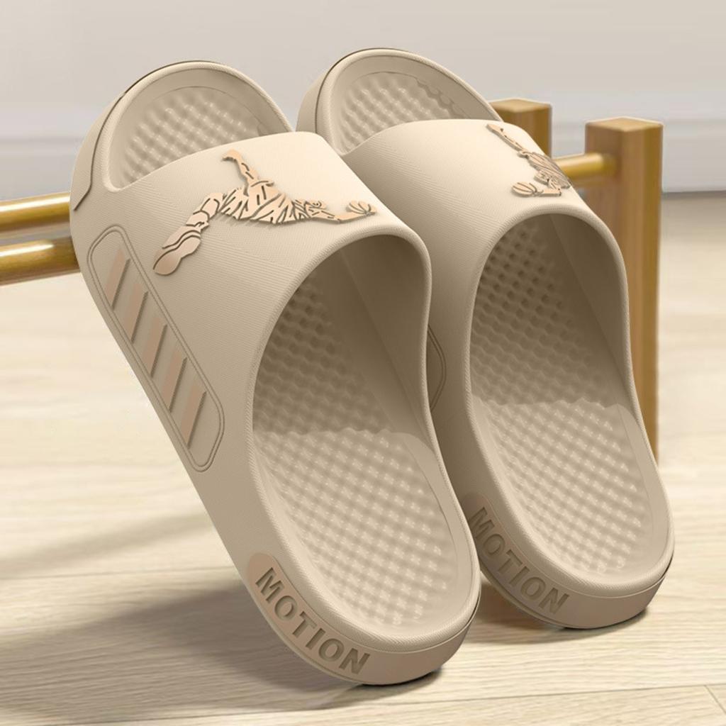 Men's Summer Non Slip EVA Slippers - Thick Cushioned Sole, Suitable for Comfortable Walking, Outdoor and Indoor Wear