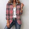 Women's Fashion Long Sleeve Ruffle Button-Down Cardigan Top Jacket for Casual Everyday Wear